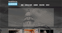 Desktop Screenshot of concealedcarryandme.com